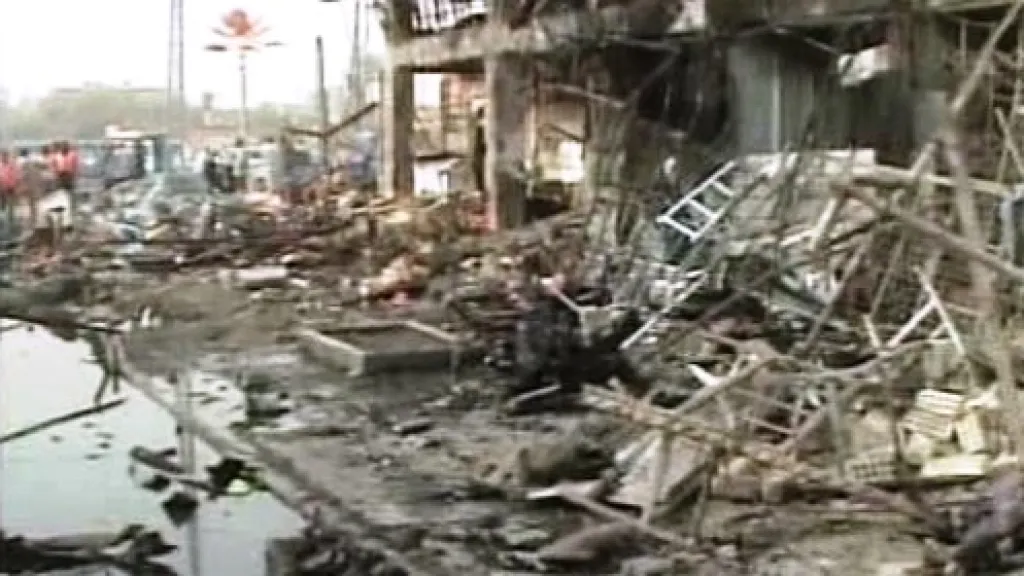 Pumový útok v Iráku