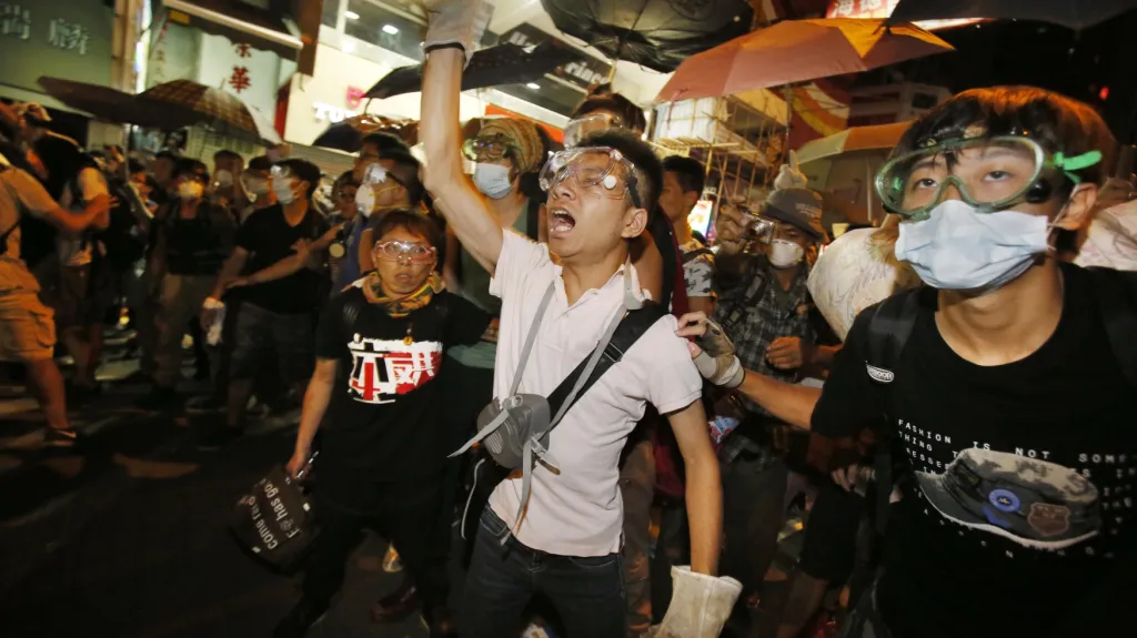 Protesty v Hongkongu