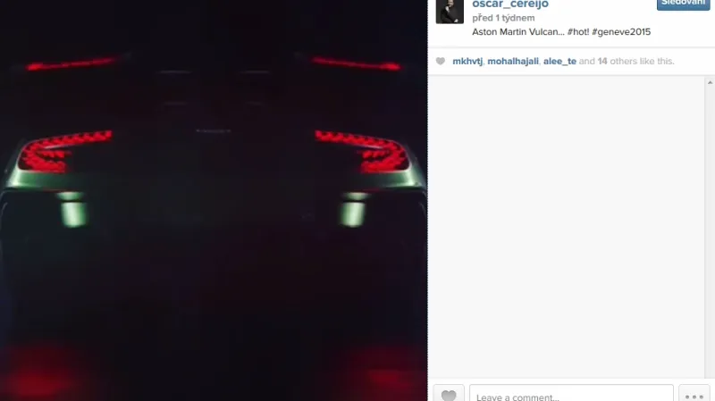 Ženevský autosalon sytí i Instagram