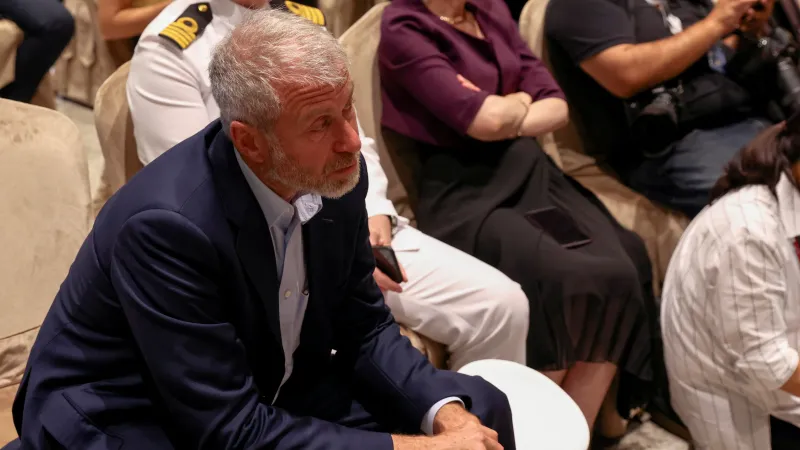 Oligarcha Roman Abramovič na snímku z července 2022