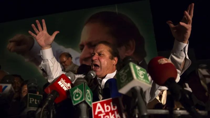 Bývalý pákistánský premiér Naváz Šaríf