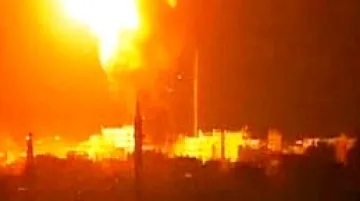 Exploze v Gaze