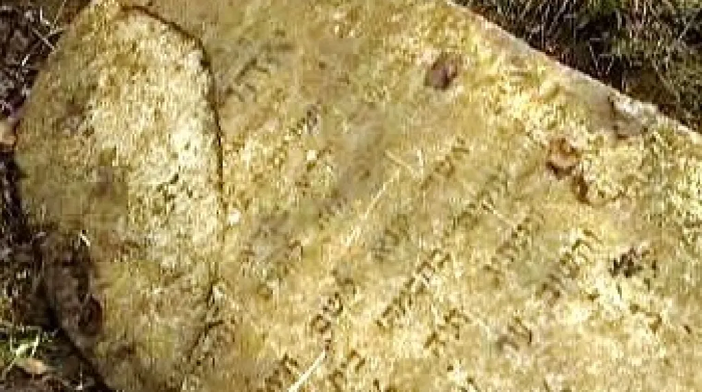 Židovský náhrobek