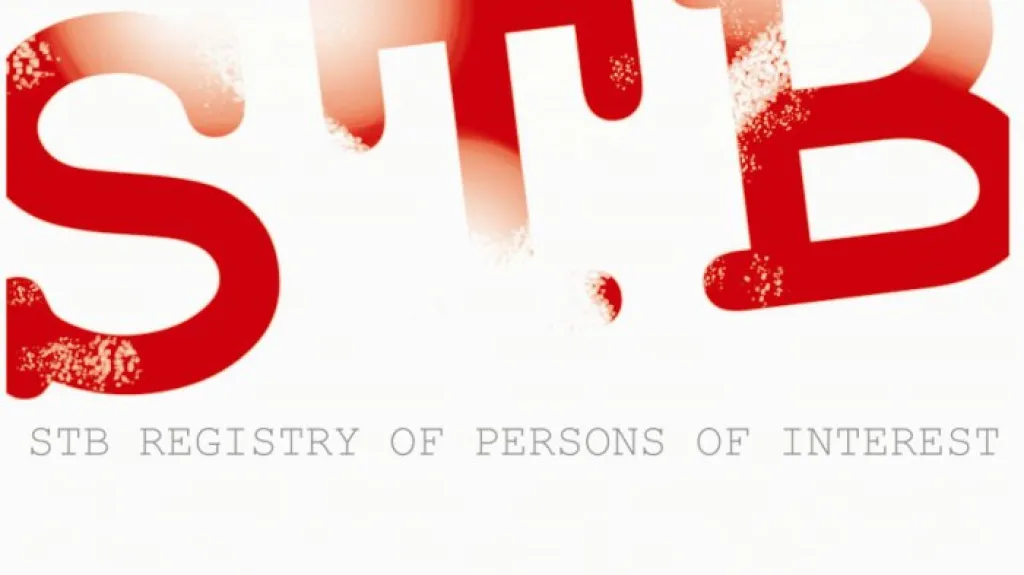 Evidence zájmových osob. StB