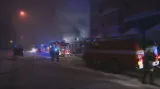 NO COMMENT: Hasiči bojují s požárem v areálu Svitu ve Zlíně