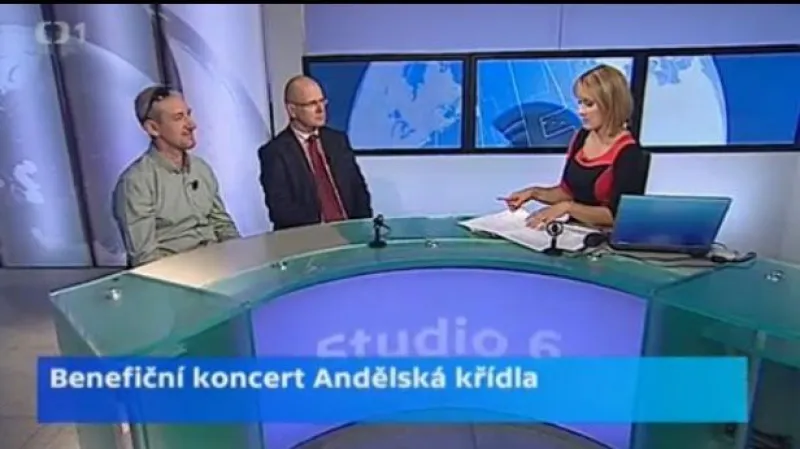 Pozvánka na koncert Andělská křídla