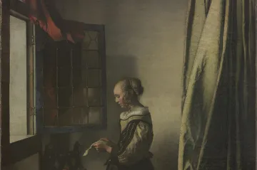 Drážďanská galerie rozjímá nad Dívkou čtoucí dopis, objevila za ní Cupida