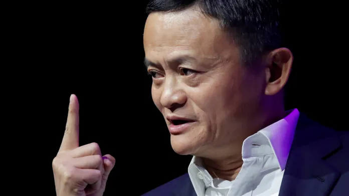 Čínský podnikatel Jack Ma