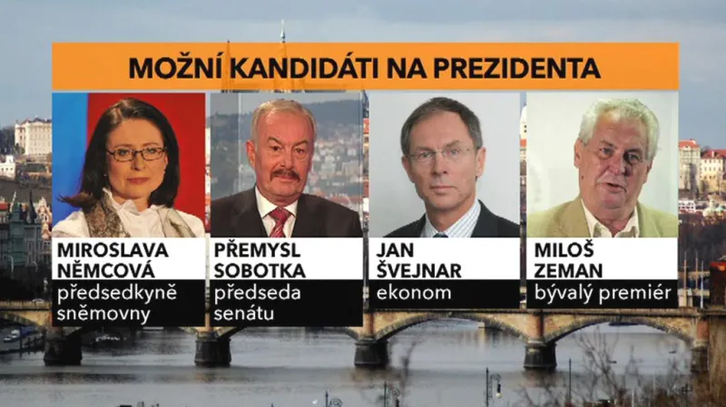 Možní kandidáti na prezidenta