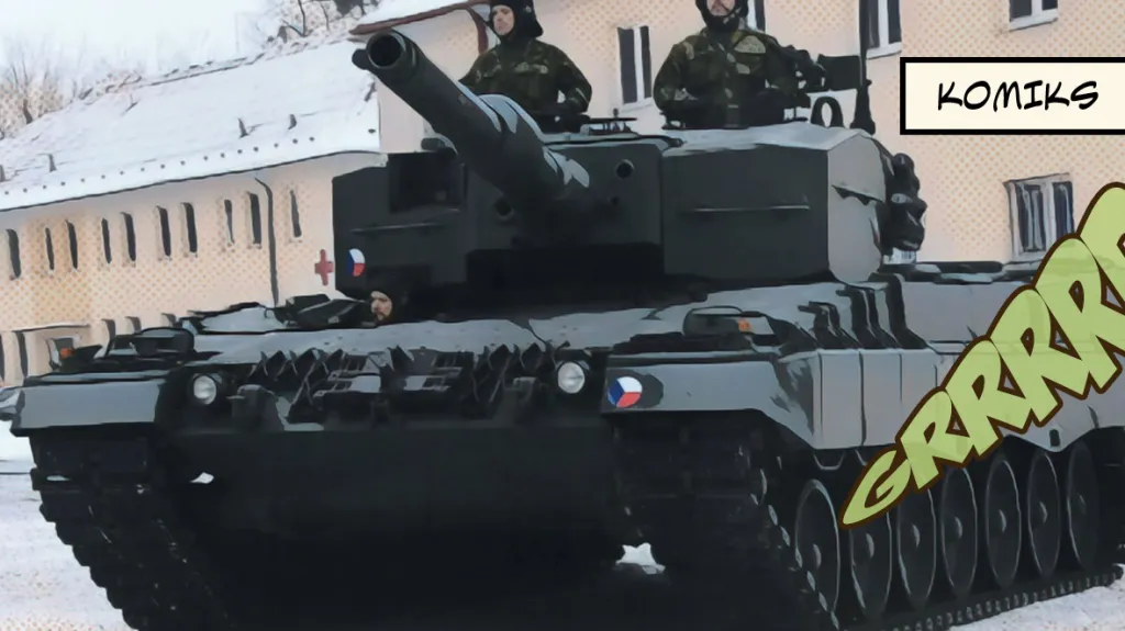 Armáda dostala první tank Leopard 2