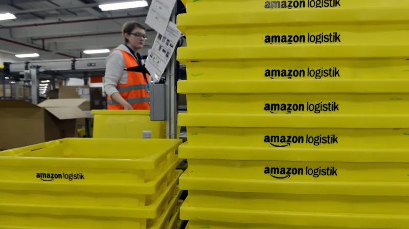 Zásilkové centrum americké společnosti Amazon