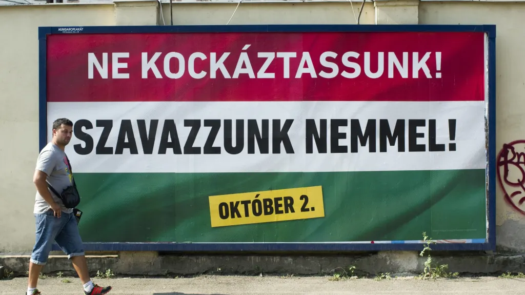Kampaň před maďarským referendem