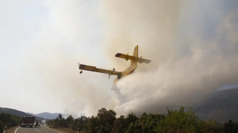 Požáry v Chorvatsku