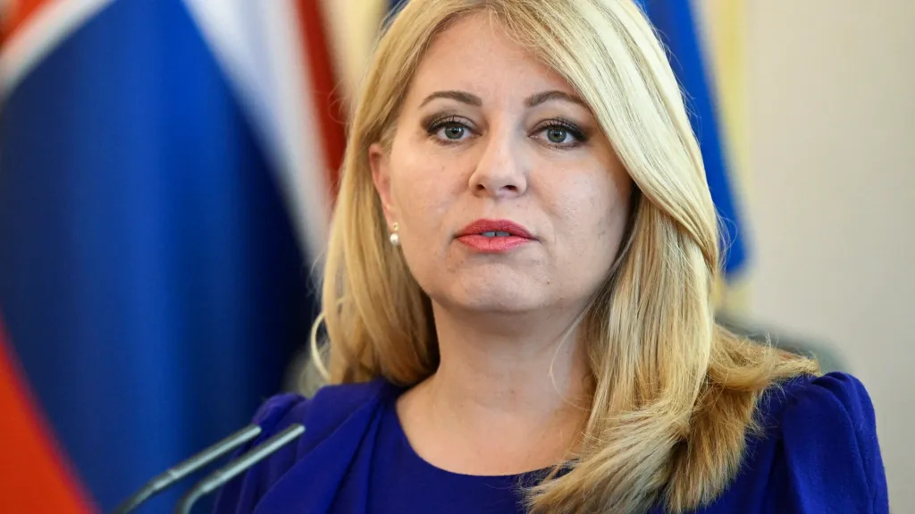 Slovenská prezidentka Zuzana Čaputová