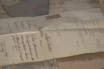 Unikátní korespondence nebo rozpis služeb hlídačů. V Terezíně se našly věci z židovského ghetta