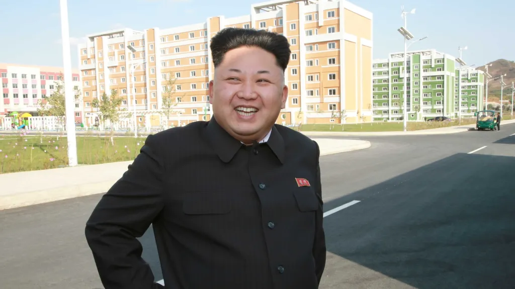 Kim na inspekci  obytných budov pro severokorejské vědce