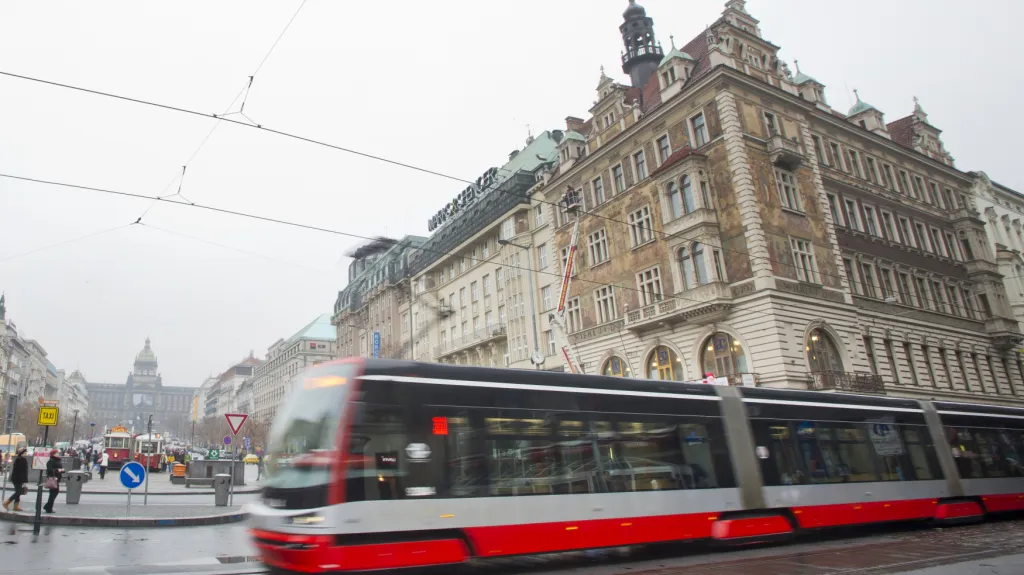 Jedoucí tramvaj