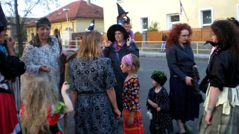 Koštice - čarodějnice