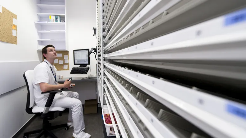 Lékárna U Modrého robota ve Fakultní nemocnici Hradec králové