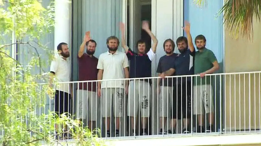 Propuštění estonští rukojmí