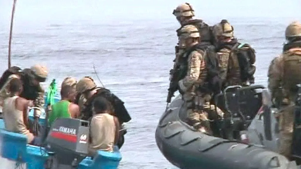 Zadržení somálští piráti