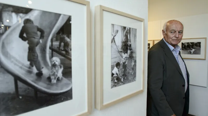 František Dostál na retrospektivní výstavě Lidé pravdě podobní (Pražský hrad)