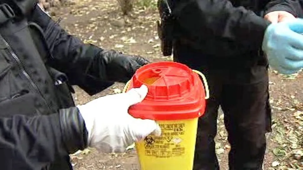 Kontejner na sběr jehel