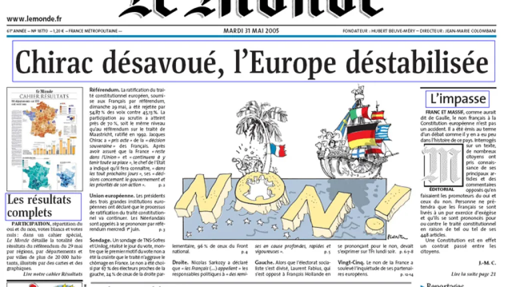 Franouzský deník Le Monde