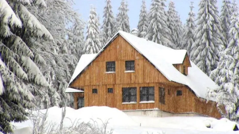 Chata postavená v Jizerských horách firmou Pavla Béma