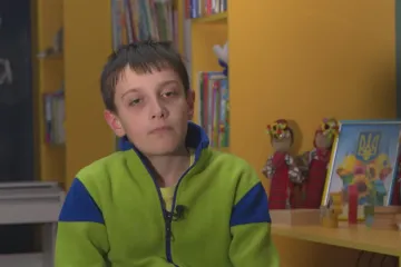 „Někdy nebyl ani kus chleba.“ Chlapec se v Pokrovsku sám staral o nemocné bratry