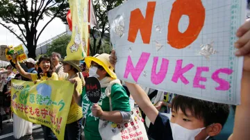 Japonci protestují proti jaderné energetice