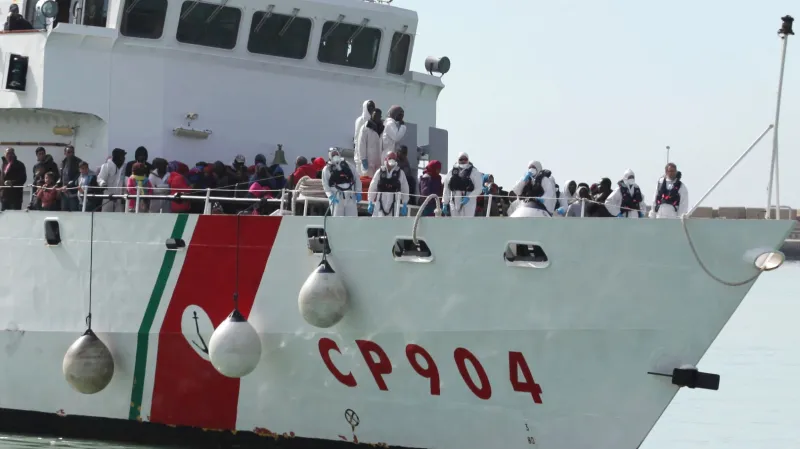 Afričtí uprchlíci