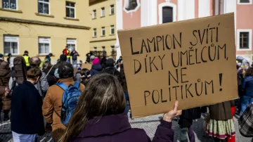 Průvod pro městské Divadlo Lampion (15. 3. 2025)