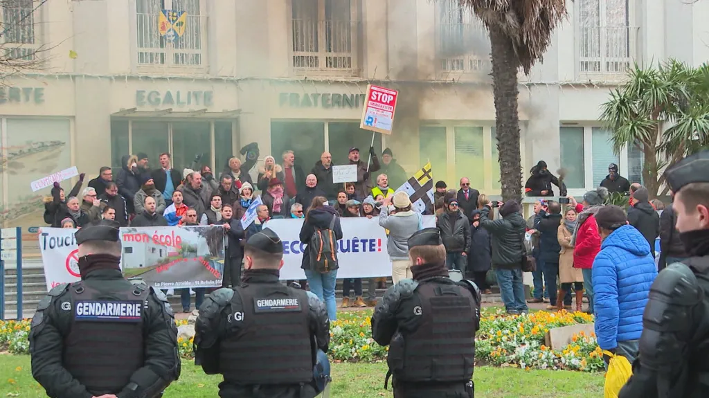 Demonstrace ve Francii