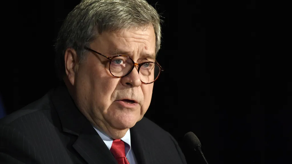 Ministr spravedlnosti USA William Barr