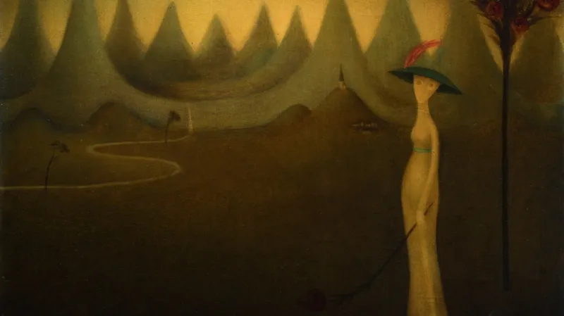 Jan Zrzavý / Údolí smutku, 1908