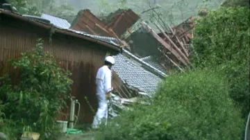 Japonsko zasáhl tajfun Talas