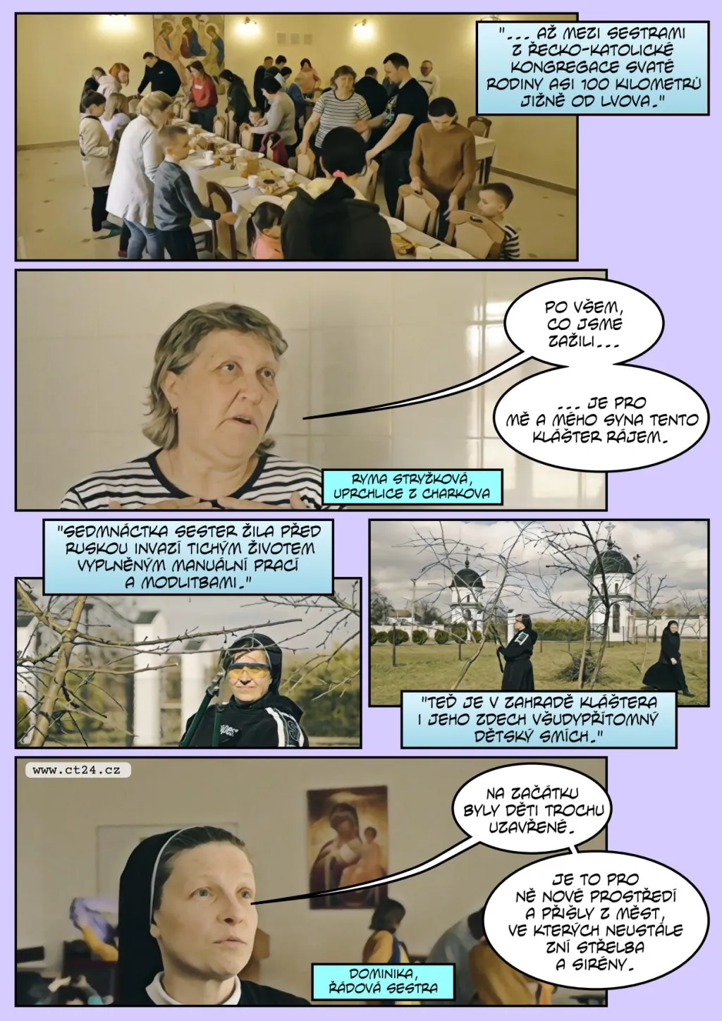 Církve pomáhají uprchlíkům