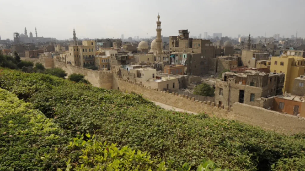 Káhira - pohled na východní hradby