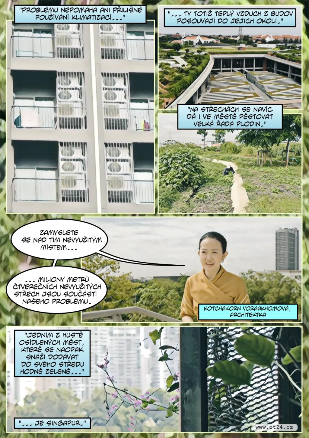 Architekti chtějí zchladit města