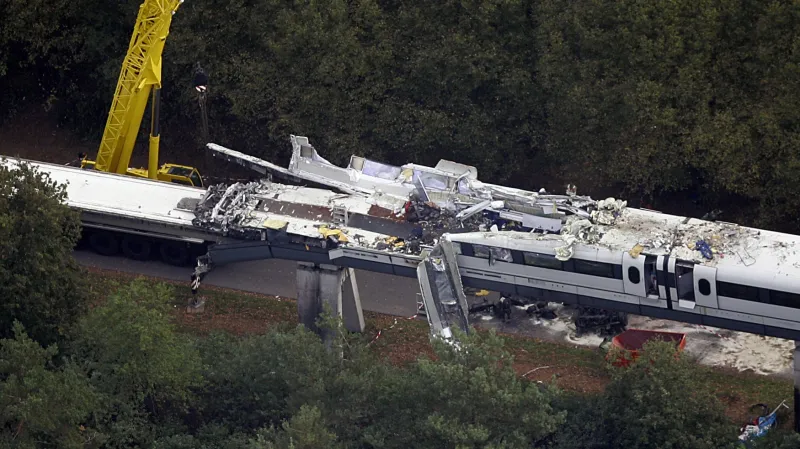 Nehoda na německém maglevu