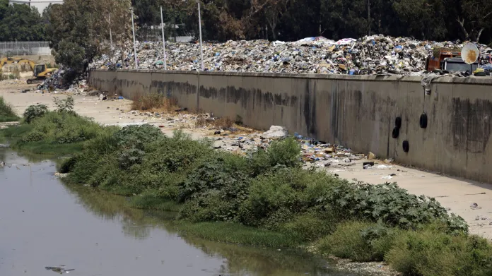 Odpadky v Bejrútu