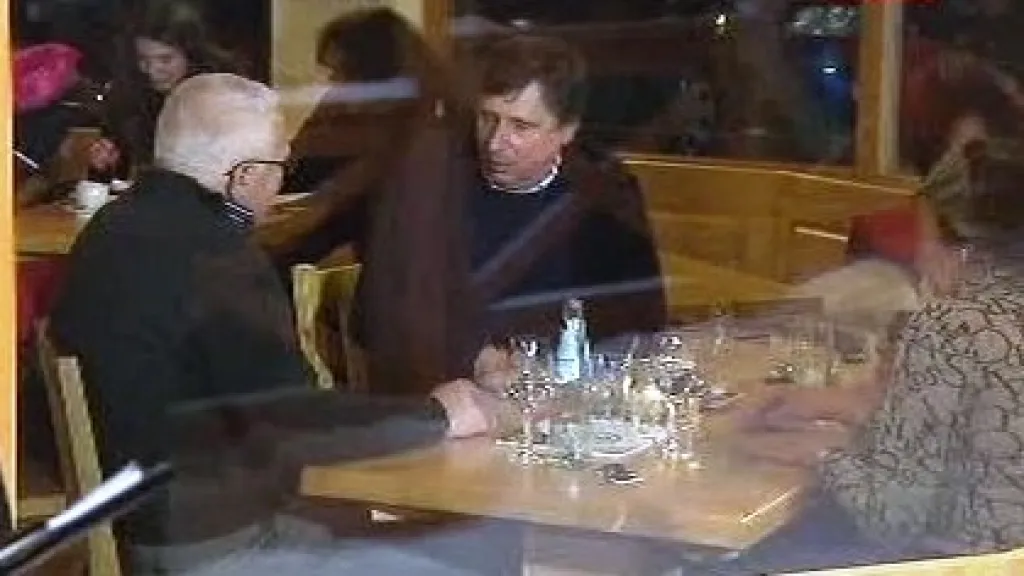 Klaus a Fischer ve Špindlerově Mlýně