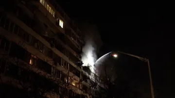 Následky ruských útoků na Kyjev