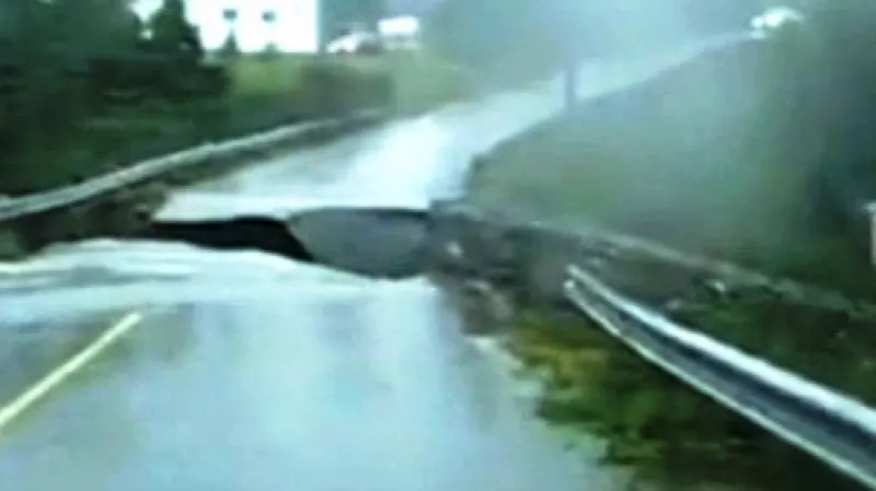 Následky hurikánu Igor v Kanadě