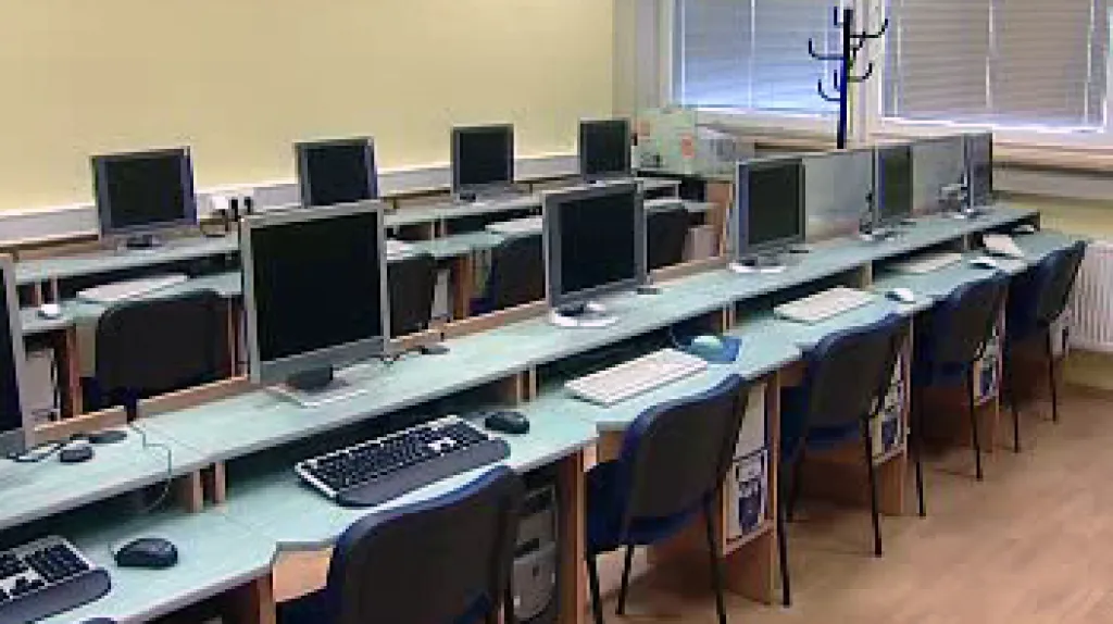 Počítačová učebna ústecké univerzity