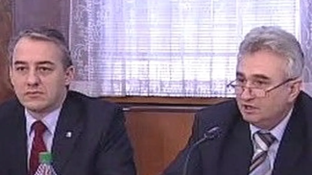 Josef Středula a Milan Štěch