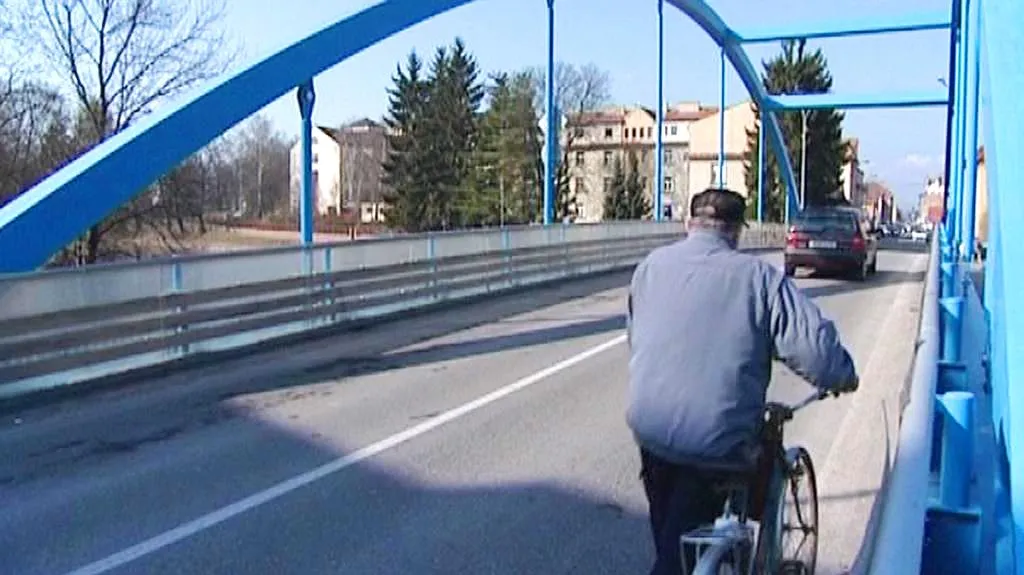 Modrý most v Českých Budějovicích