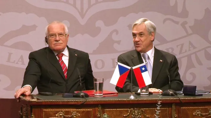 Václav Klaus na návštěvě Chile