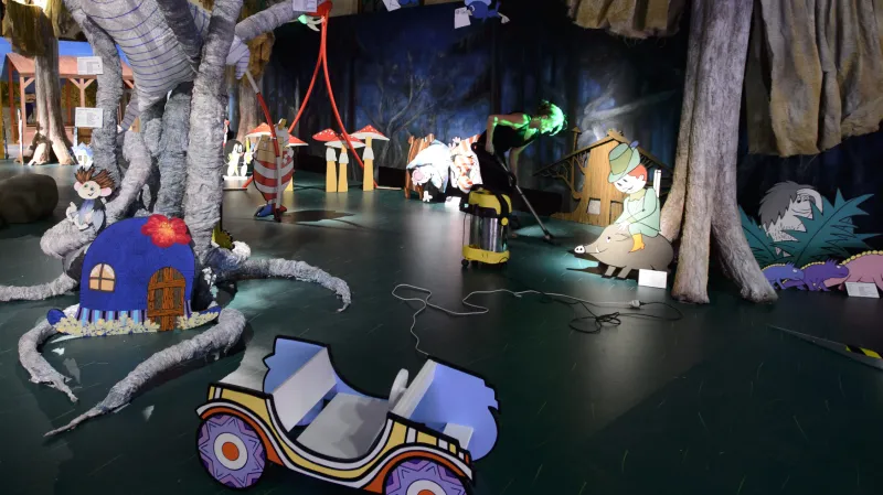 Výstava k 50. výročí Večerníčku v Museu Kampa